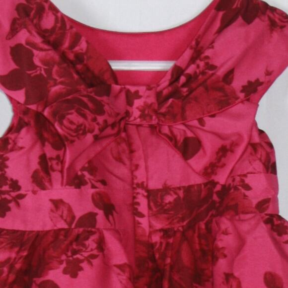 Baker by Ted Baker Magenta Floral Girl's Dress Size 2 Years - Picture 9 of 9